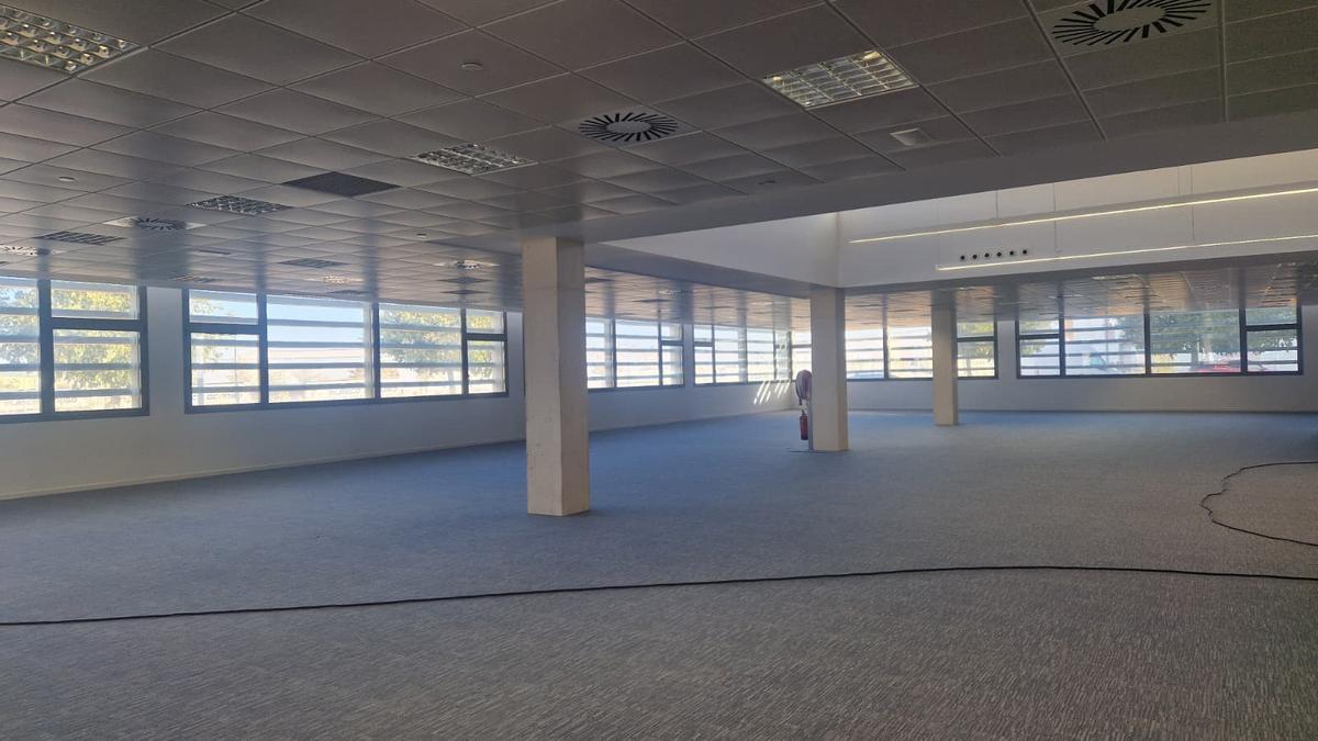 Parte de la nueva sede del laboratorio, que será muy espaciosa.