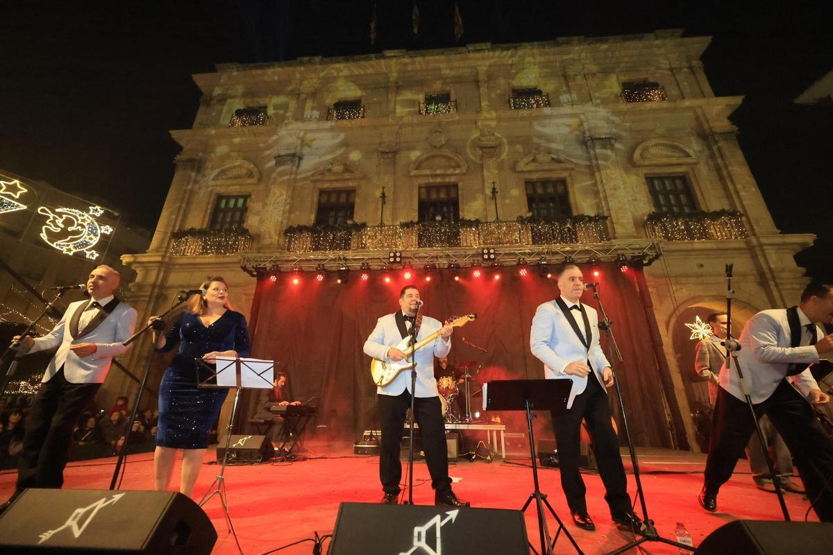 Encendido de las luces de Navidad en Castelló
