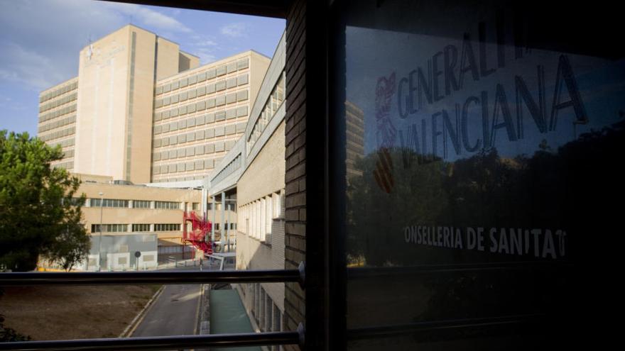 Vista del viejo Hospital La Fe.