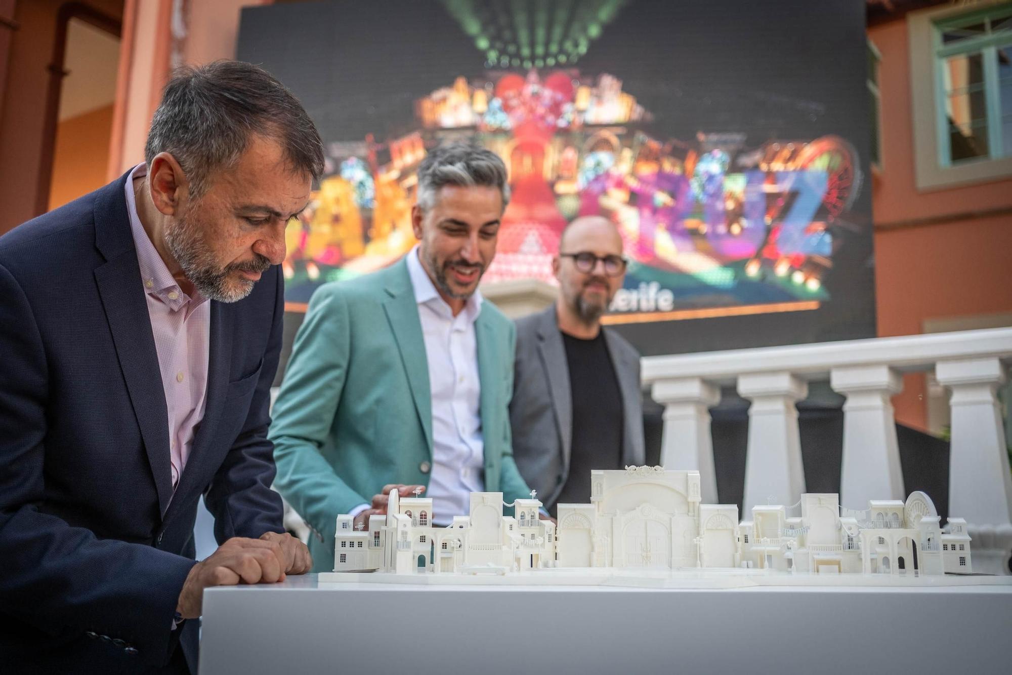 Presentación del escenario del Carnaval de Santa Cruz de Tenerife 2026