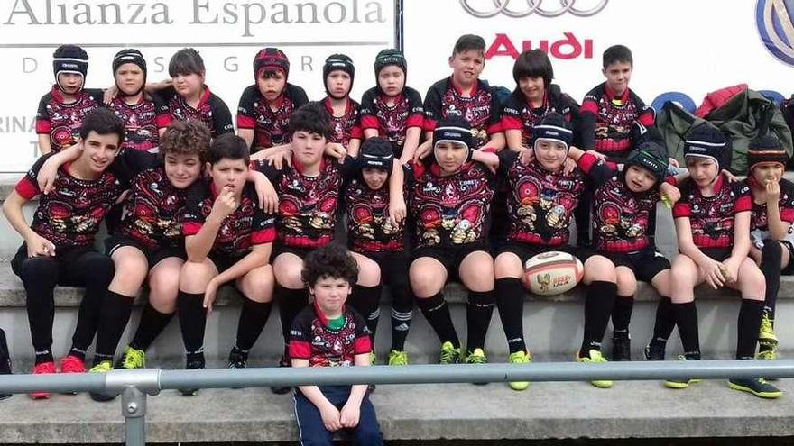 El Coreti Lalín sub 12 consigue cuatro victorias en Pontevedra