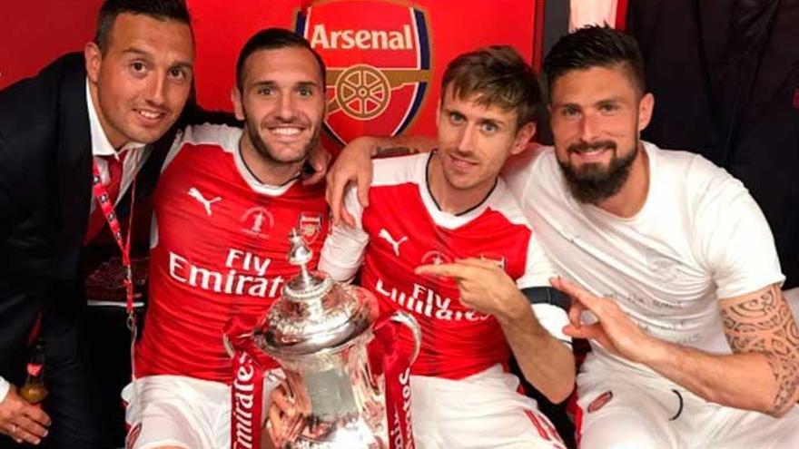 Lucas Pérez gana con el Arsenal su primera FA CUP tras doblegar al Chelsea