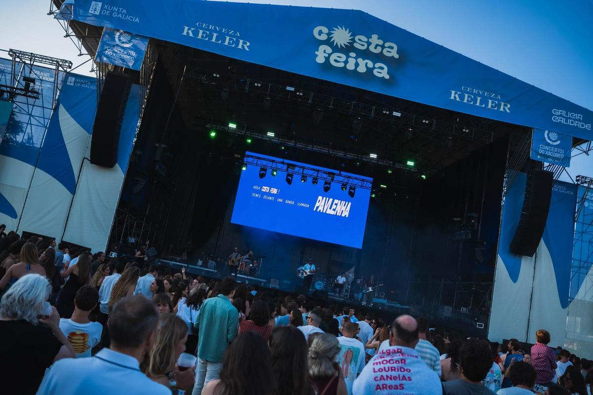 El escenario, en la actuación de Pavlenha