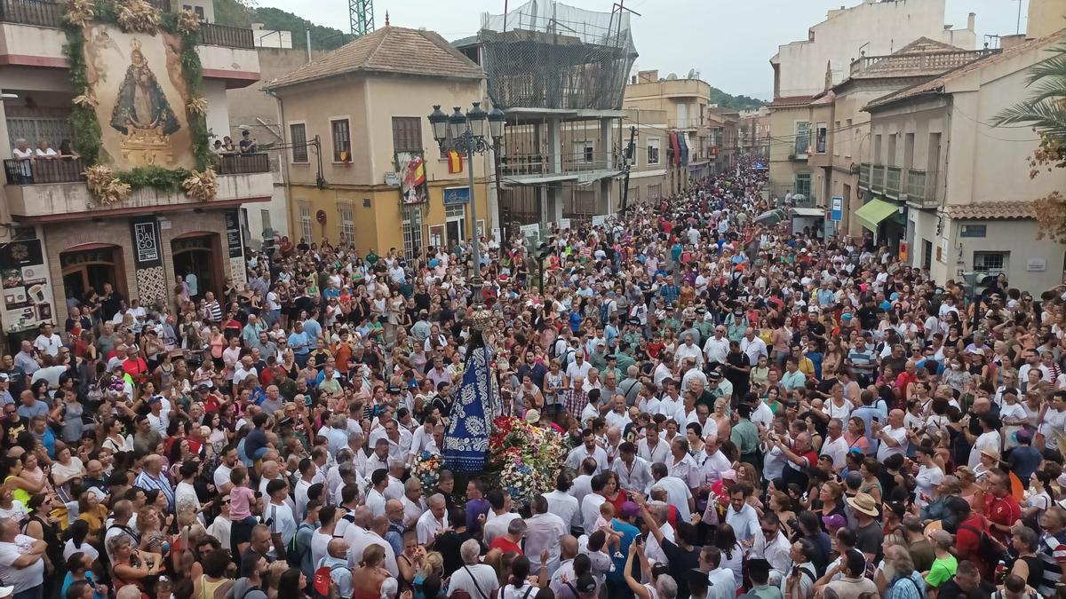 La Fuensanta, en el centro de Algezares.