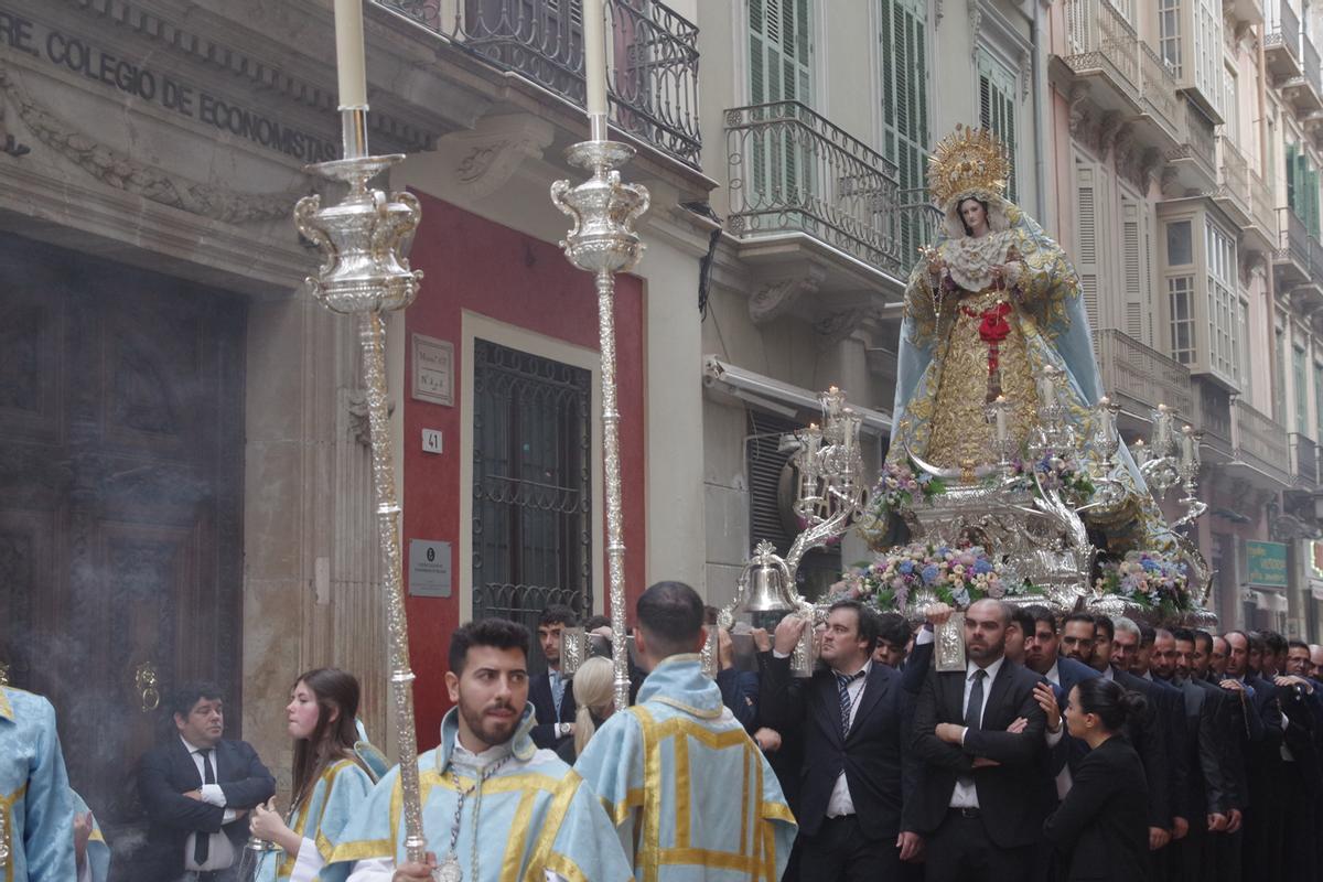 El rosario de la aurora de la Virgen del Rosario de la Sentencia, en imágenes
