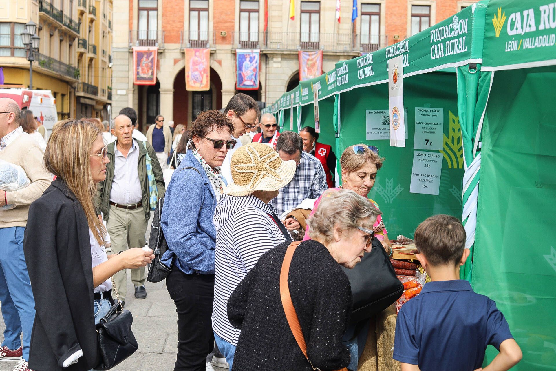 Feria solidaria del embutido zamorano: al rico pan y chorizo