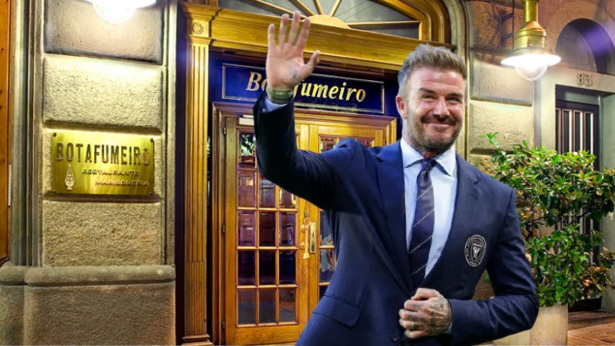 David Beckham, enamorado de este restaurante de Barcelona