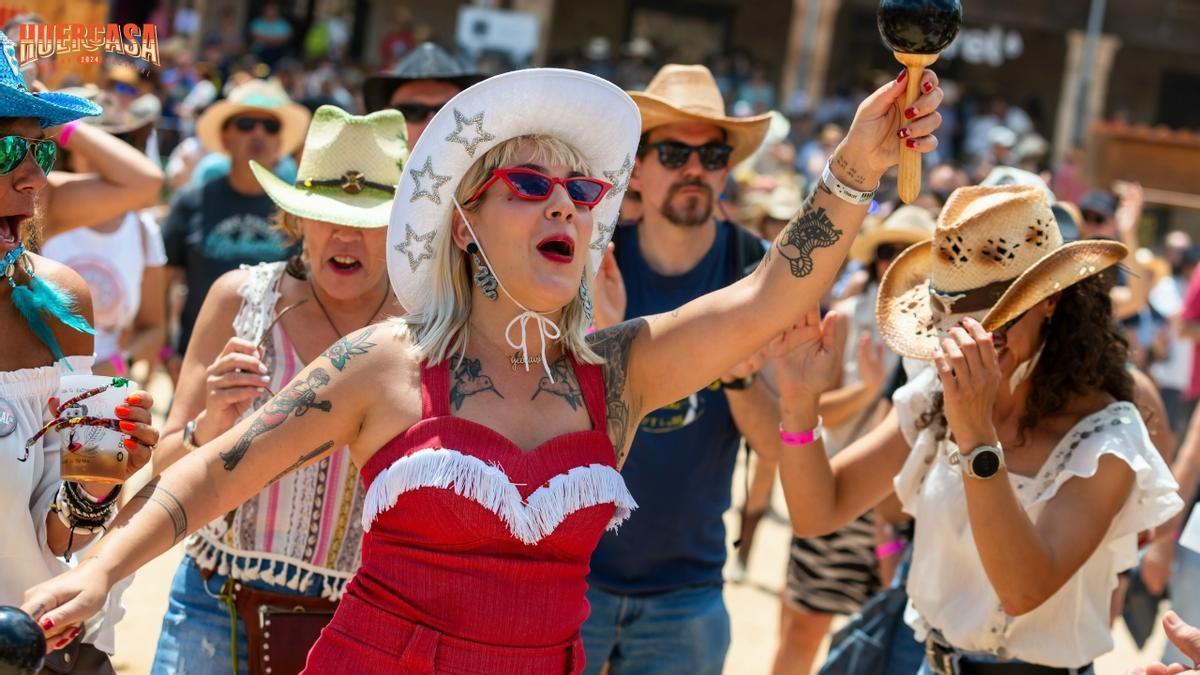 Angela Hoodoo, participante en el festival de Puente Genil, en una imagen promocional.
