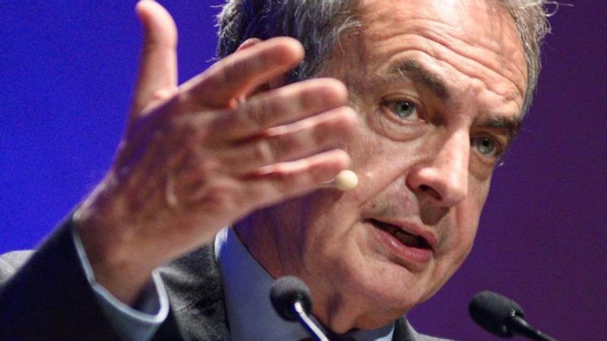 L’expresident del Govern José Luis Rodríguez Zapatero. | ALBERTO PAREDES / EUROPA PRESS
