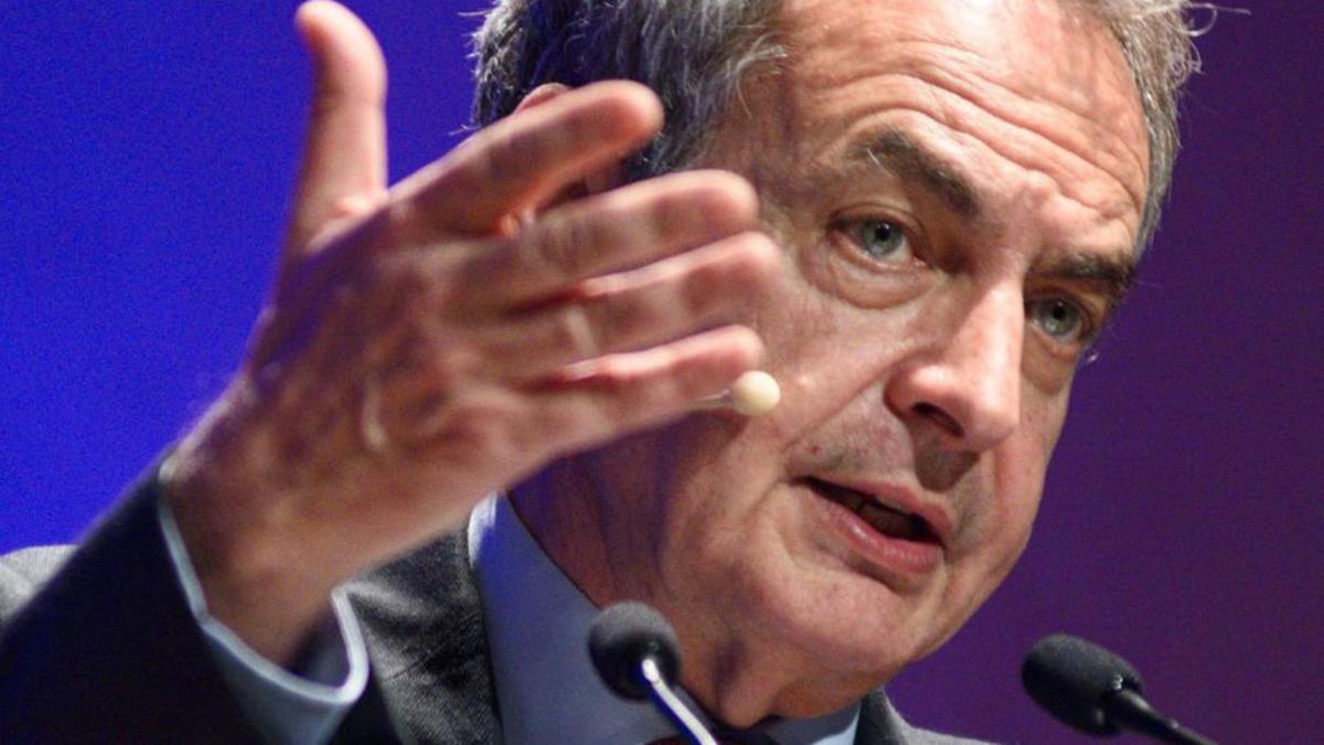 L’expresident del Govern José Luis Rodríguez Zapatero. | ALBERTO PAREDES / EUROPA PRESS
