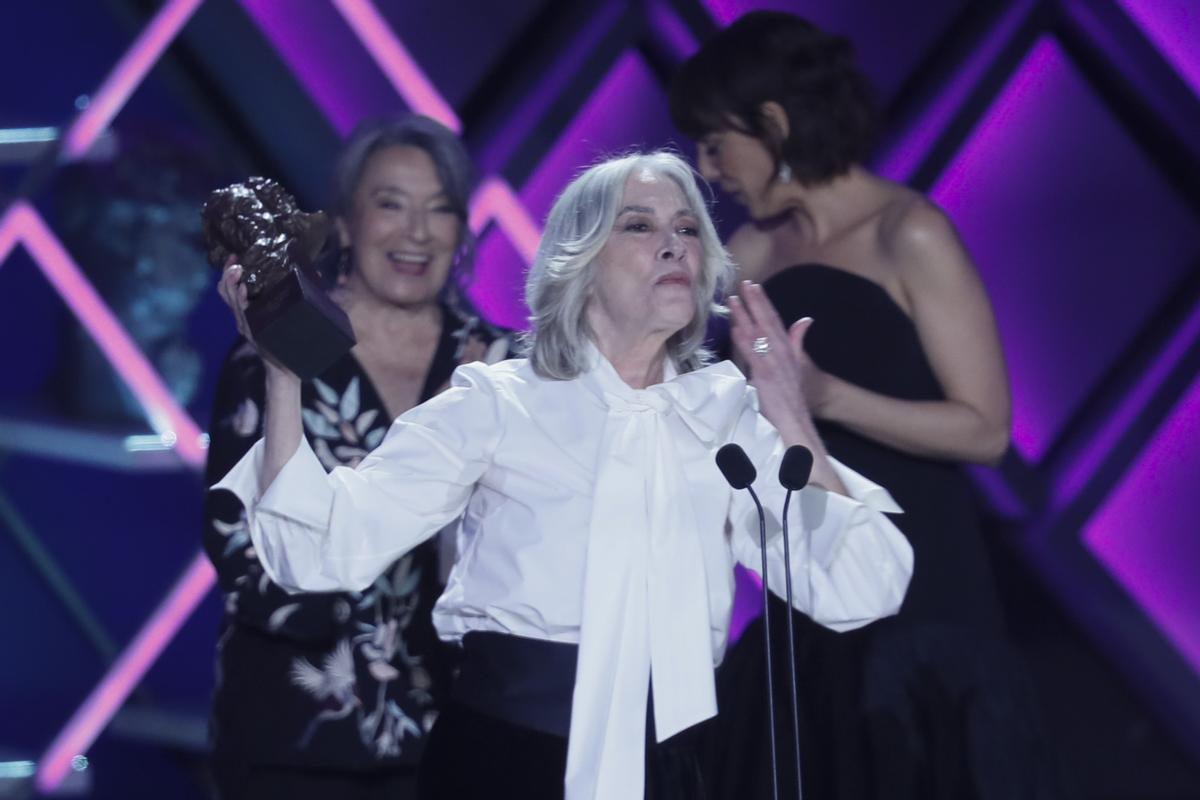 Susi Sánchez rep el Goya a la millor actriu de repartiment per ‘Cinco lobitos’