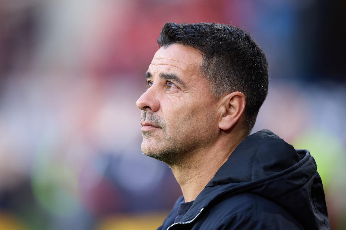 Míchel, en El Sadar