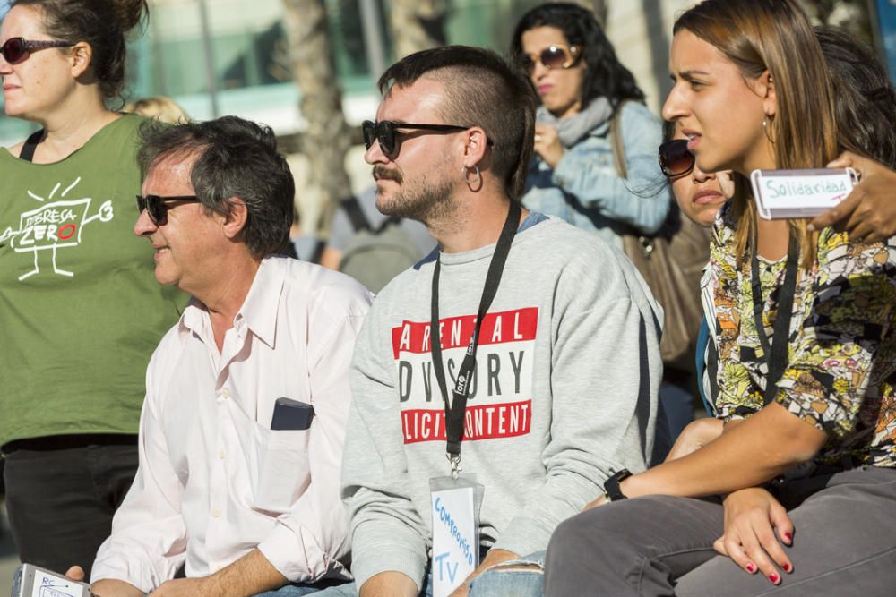 Acto de Pobresa Zero en la Universitat Politècnica