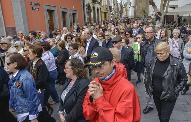 Procesión de Las Mantillas en Las Palmas