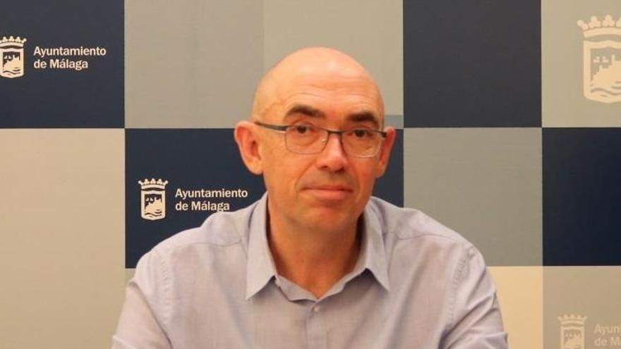 El concejal portavoz de Adelante Málaga en el Ayuntamiento, Eduardo Zorrilla