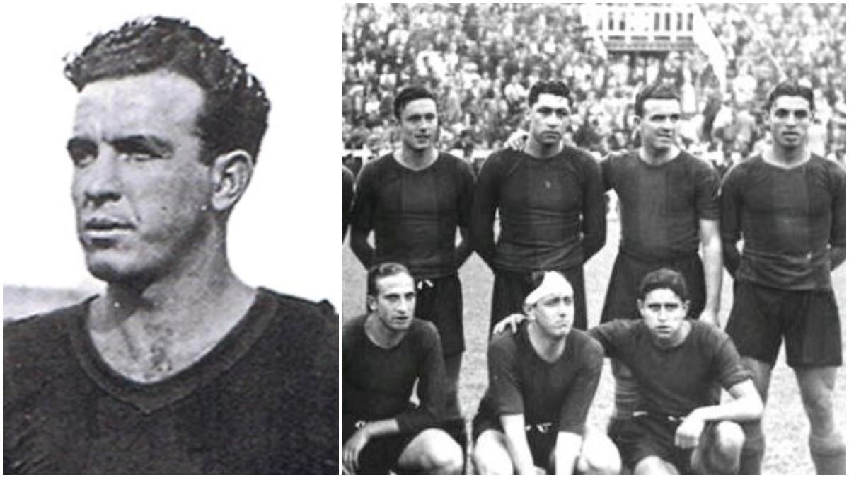 Enrique Fernández jugó en el Barça de antes de la guerra civil