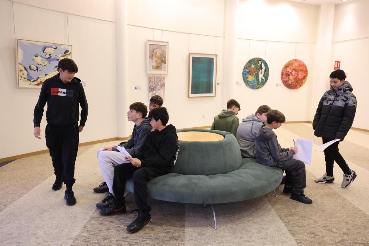 Los alumnos de 2º de la ESO de Sant Agustí visitan el Diario de Ibiza Los alumnos de 2º de la ESO de Sant Agustí visitan el Diario de Ibiza