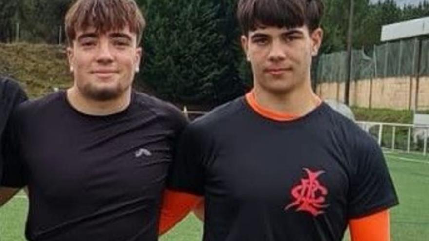 Joserra Santiso y Antón Otero, convocados con la Galicia M18.