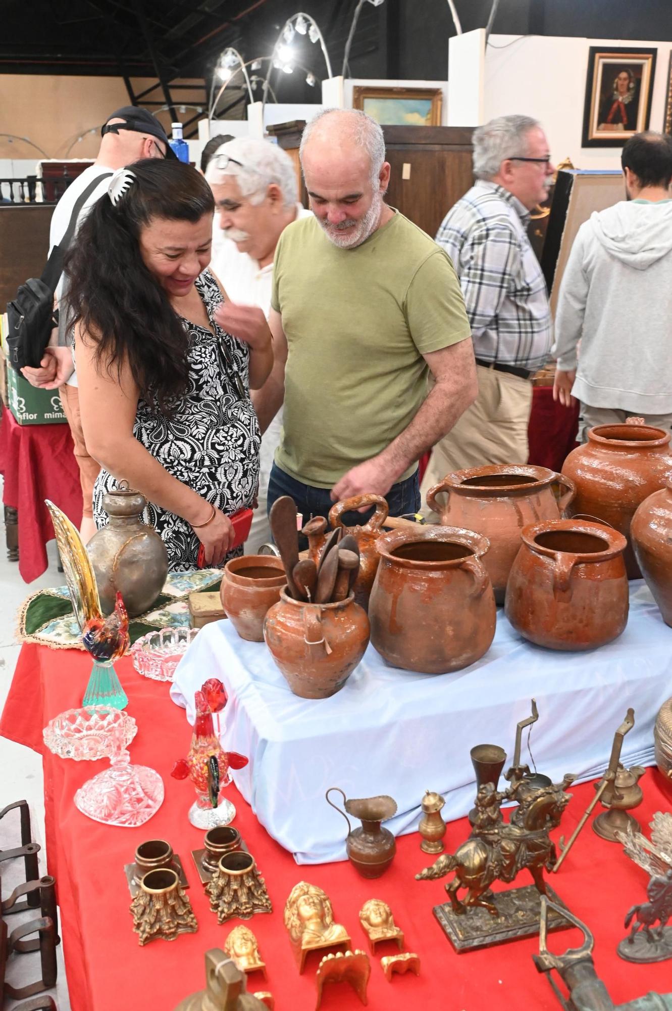 Las imágenes de la Feria de antigüedades de Vila-real