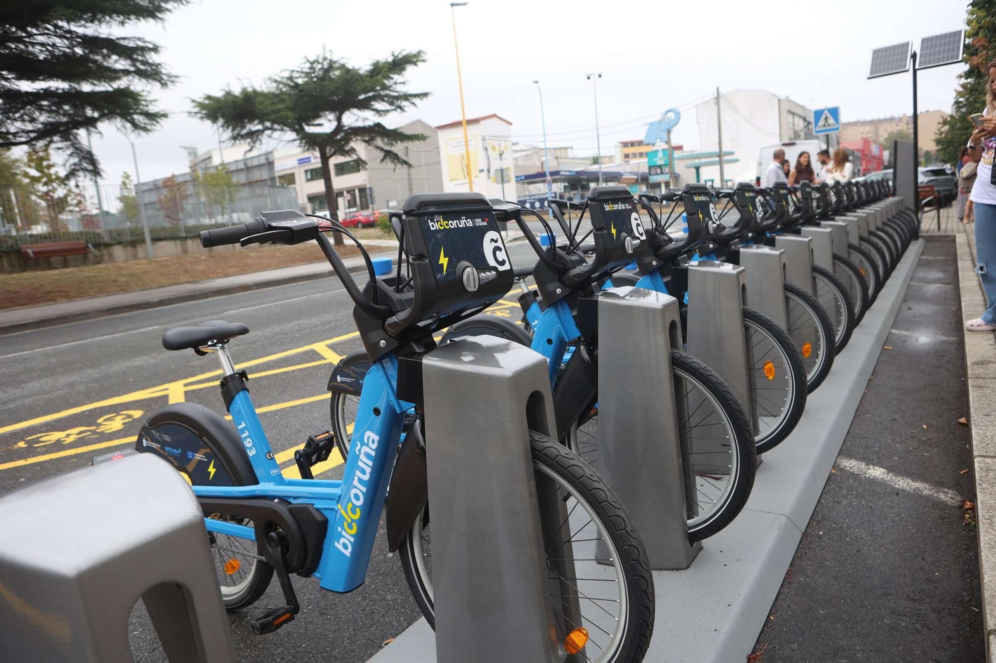 Nueva estación de Bicicoruña en Vioño