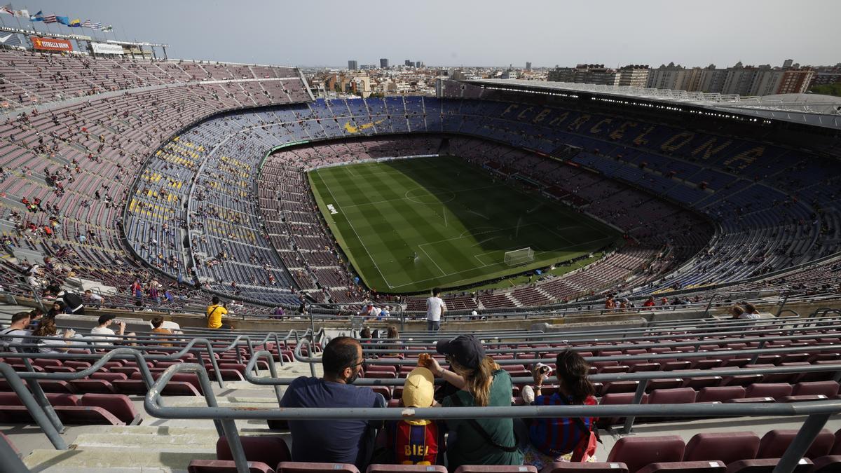 Camp Nou antes del Barcelona Mallorca