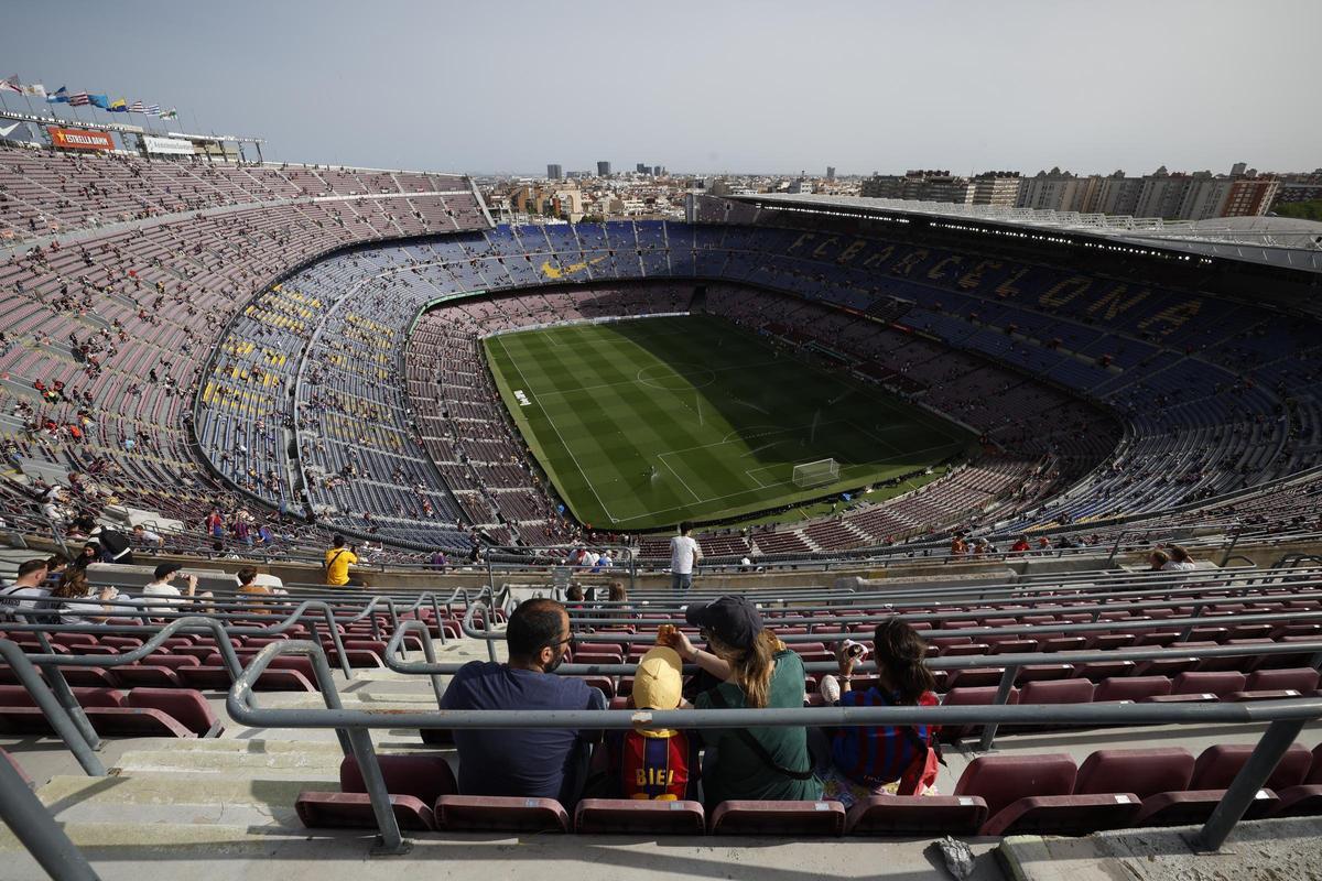 Camp Nou antes del Barcelona Mallorca