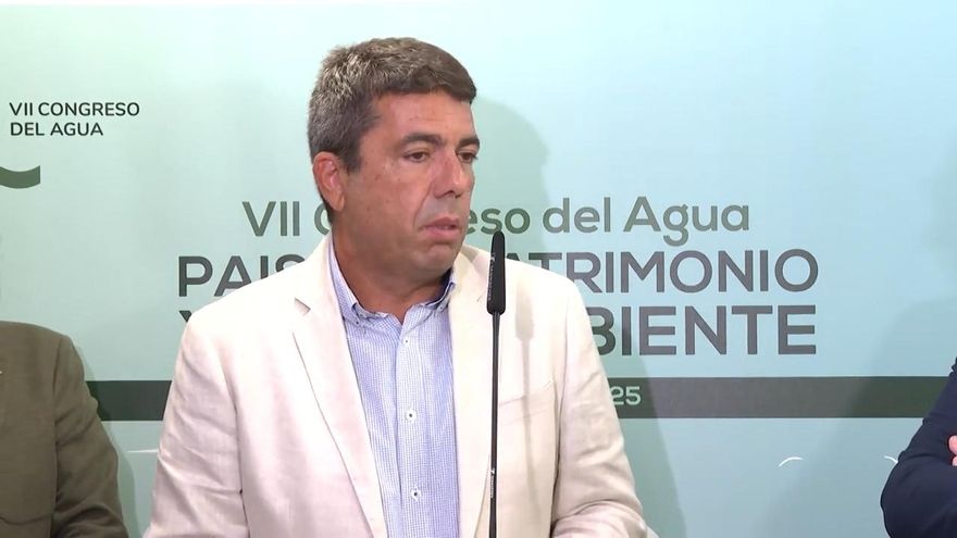 Mazón comunica la salida de Pampols y alaba su trabajo en la reconstrucción