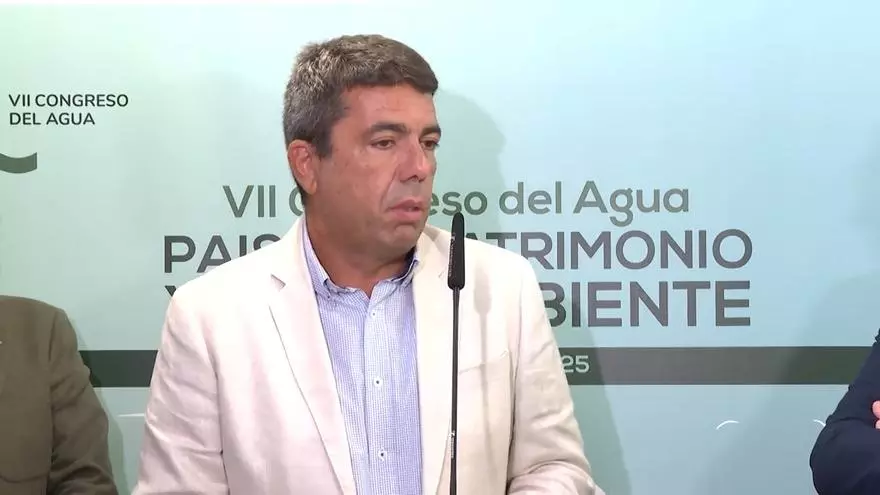Mazón comunica la salida de Pampols y alaba su trabajo en la reconstrucción