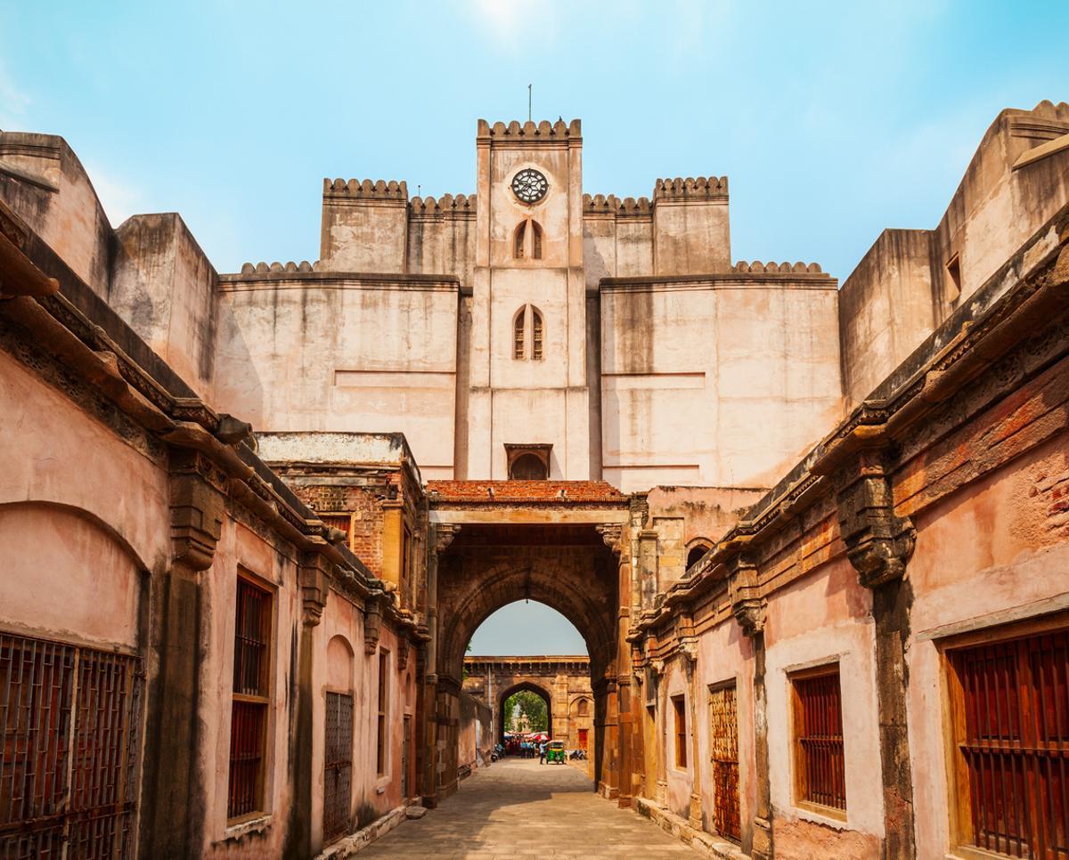 Fuerte de Bhadra en Ahmedabad, India.