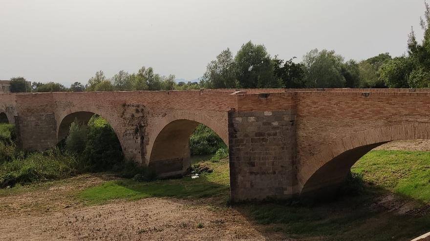Imatge actual del pont vell de Castelló