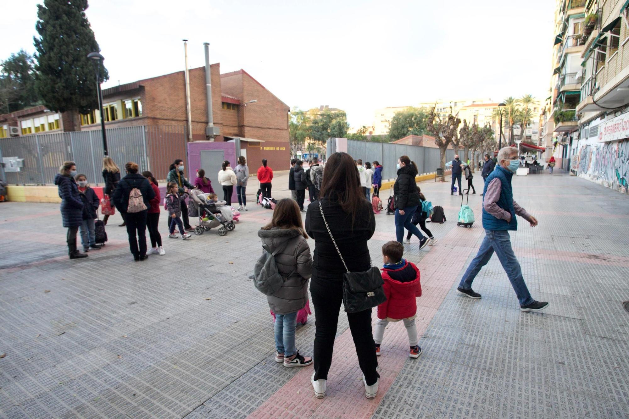 Así ha sido la vuelta al cole en Murcia