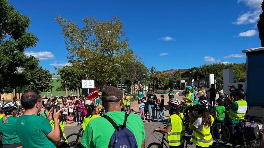 Así ha sido la 'Bicicletada' reivindicativa por Les Valls