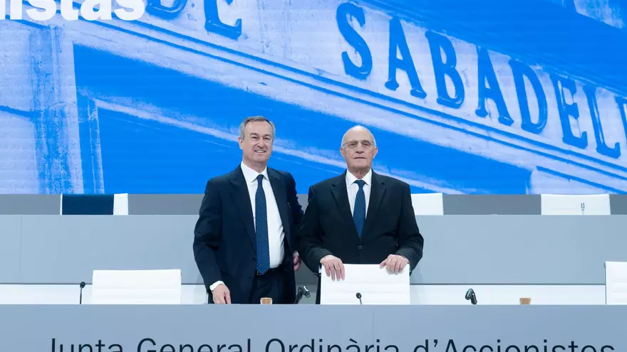 El nuevo Plan Estratégico del Sabadell prevé 6.300 millones para los accionistas hasta 2027