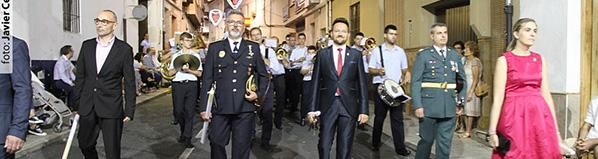 Processó al municipi de l'Olleria.
