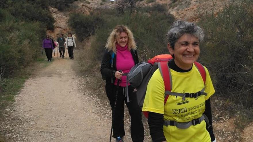 La Sierra de Crevillent acoge la nueva edición de  la marcha autonómica de veteranos