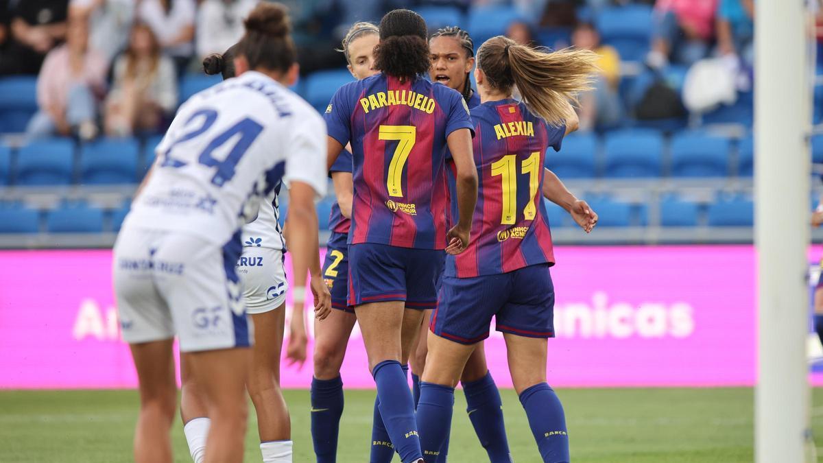 1-3. El Barcelona remonta en Tenerife y suma otra victoria antes de sus dos finales