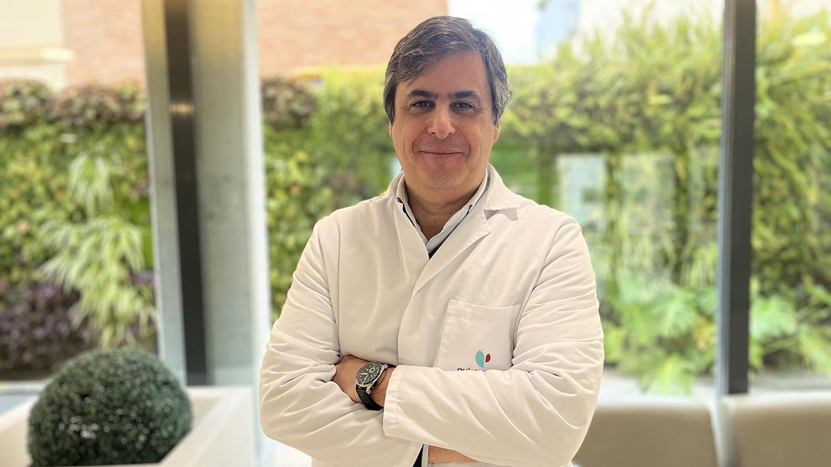 El doctor Nicolas Merchante, especialista en Enfermedades Infecciosas de Quironsalud Sagrado Corazon.