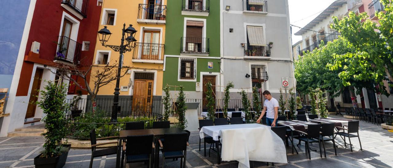 Uno de los negocios que acaba de abrir en el casco antiguo de la Vila Joiosa.