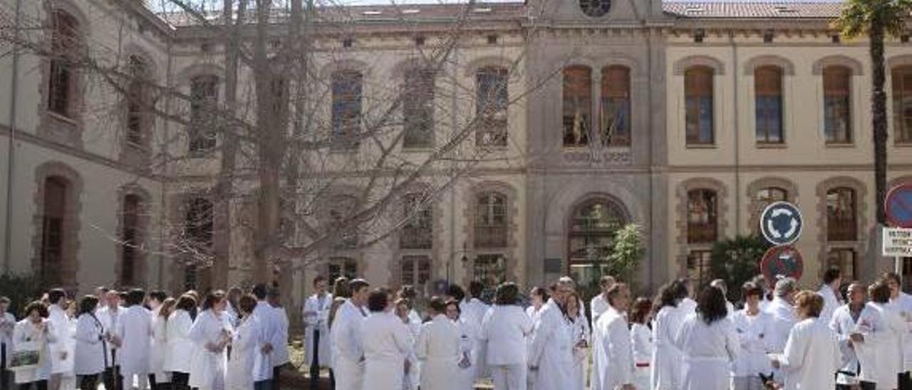 Médicos del Provincial, en una imagen de archivo