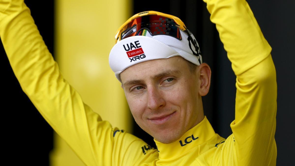 Pogacar se mantiene al frente de la clasificación general del Tour de Francia tras la etapa 8