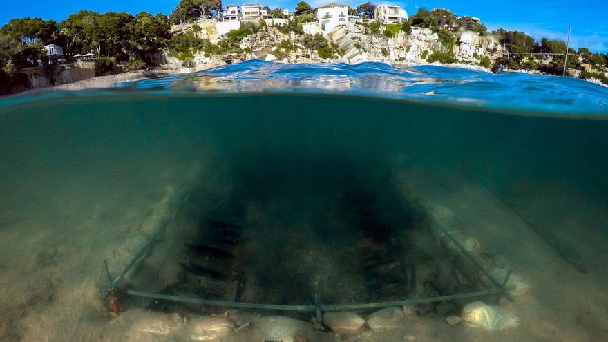 Im Meer vor Porto Cristo auf Mallorca entsteht ein Unterwassermuseum mit versenkten Schiffen