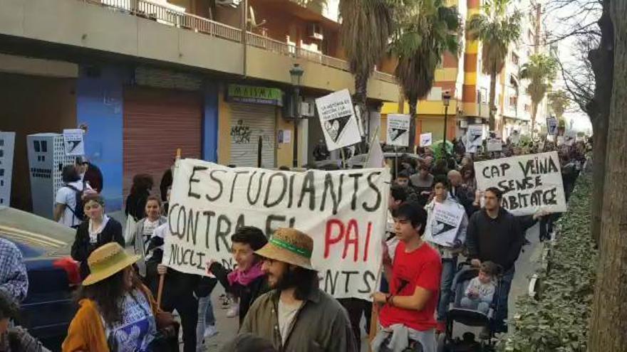 Protesta PAI de Benimaclet