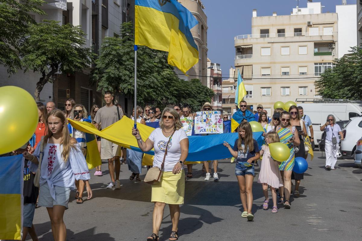 La comunidad ucraniana de Torrevieja celebra el día de la independencia
