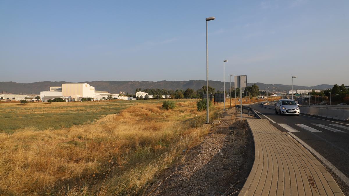 Terrenos en los que se construirá el futuro barrio Puerta de Córdoba.