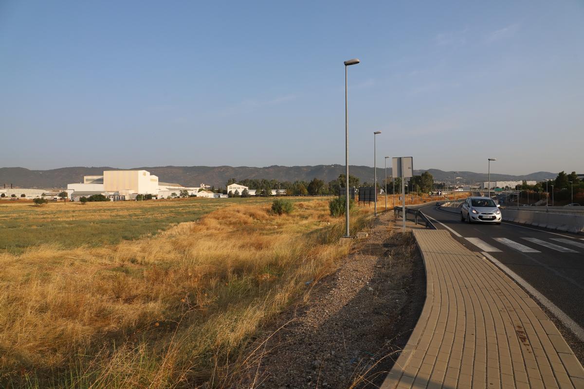 Terrenos en los que se construirá el nuevo barrio.