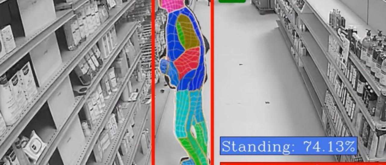 Reconocimiento de imágenes para detectar robos en supermercados.