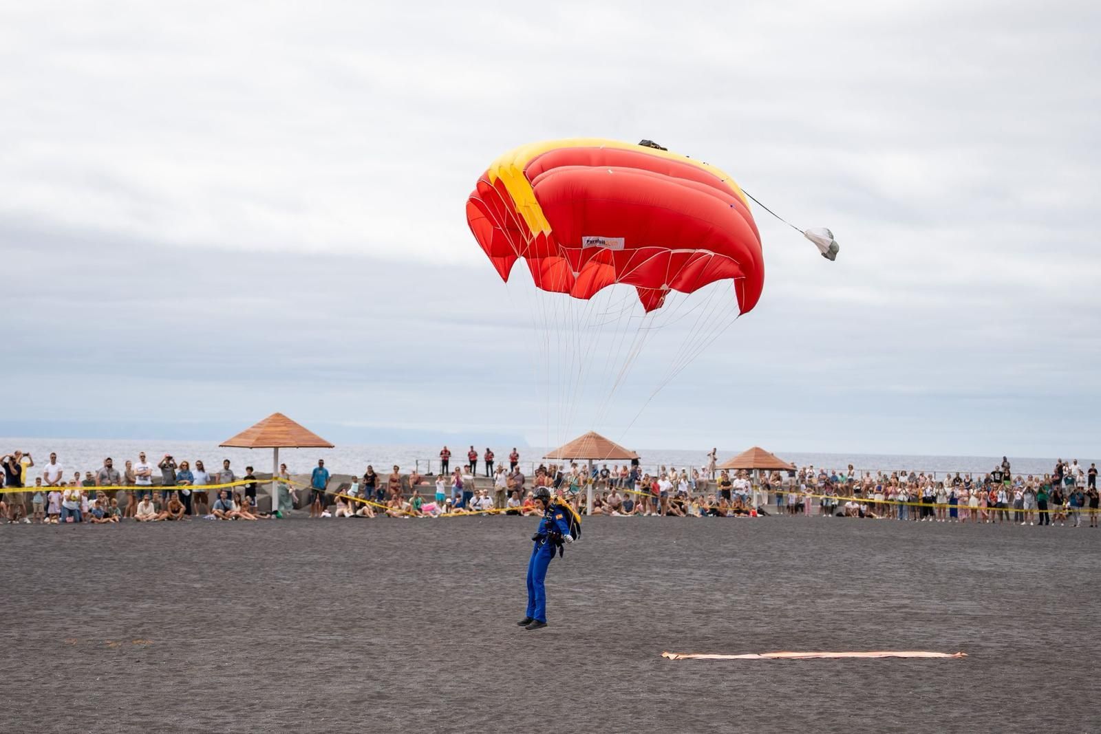 Exhibición del Ejército del Aire y del Espacio por las fiestas de la LXX Bajada de la Virgen de las Nieves