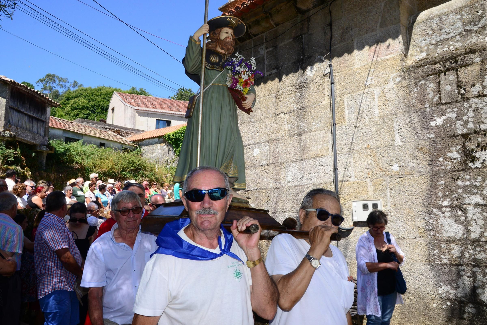 As celebracións do Día de Santiago en Ermelo, "berce do Morrazo"