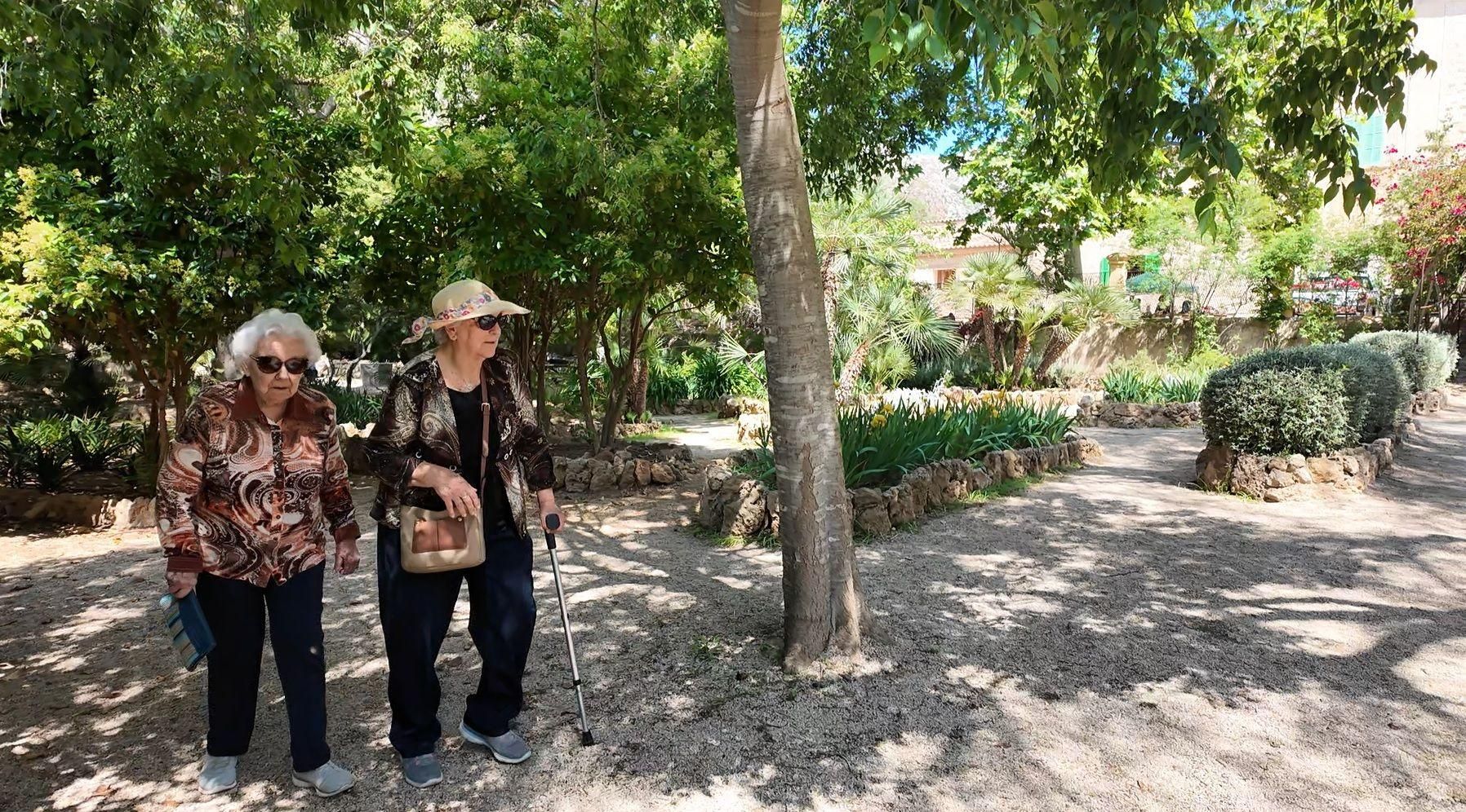 Las imágenes del Pancaritat en familia en la finca de Galatzó