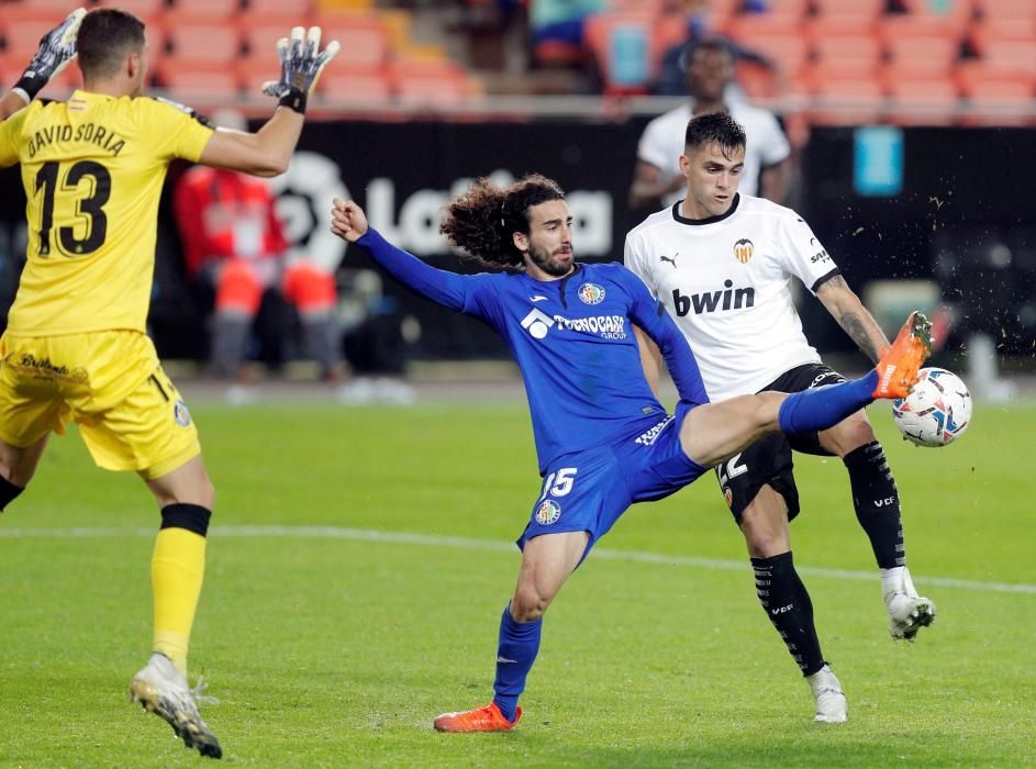 Valencia - Getafe: Las mejores fotos del partido